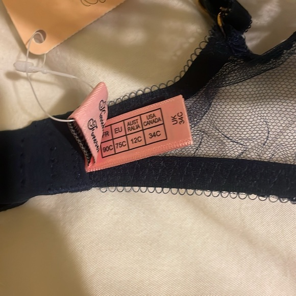 NWT Agent Provocateur lace Willa set 34C 2 - Picture 6 of 6
